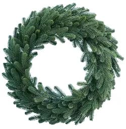 Вінок хвойний різдвяний Hvoya Traditional литий зелений 50 см