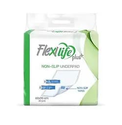 Комплект: Підгузки для дорослих Flexi Life М + Пелюшки Flexi Life + Рушники Blue White - мініатюра 4