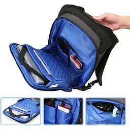 Рюкзак для ноутбука Kingsons 17" laptop backpack Light Grey (KS3149W-D17L) - мініатюра 6