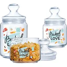 Набор банков Luminarc Club Baked With Love 3 шт. (V6758)