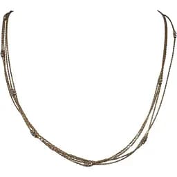 Золотое колье Favoritum с алмазной гранью. 810072