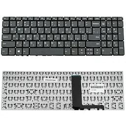 Клавіатура для ноутбука LENOVO (IdeaPad: 320-15 series) onyx black, без фрейму