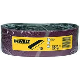 Шліфувальна стрічка DeWalt P60, 75 х 533 мм 10 шт. (DT3302)