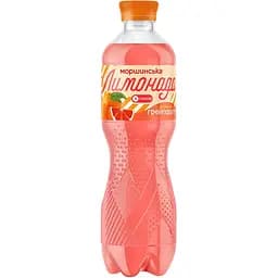 Напій Моршинська Лимонада Грейпфрут середньогазований 0.5 л