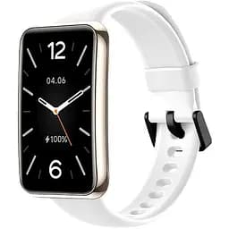 Силіконовий ремінець Tamister для Xiaomi Mi Smart Band 7 Pro White