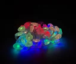 Гірлянда Sun Lamp Розумна світлодіодна Dream collor 33LED 5метрів великі Серце MultiRGB USB управління від - мініатюра 3