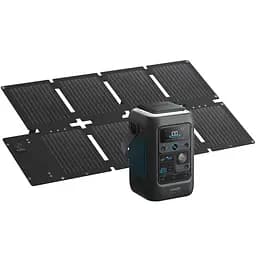 Зарядна станція Anker Solix C300XDC / 300 Вт / 288 Вт⋅год / LiFePO4 + сонячна панель PS60 (B1728311)