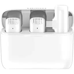 Мікрофонна радіосистема Ulanzi J12 USB-C White [106971]