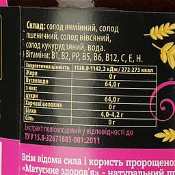 Екстракт Полісол Матусине здоров'я, цілющий, з пророщених зерен, 550 г - мініатюра 3