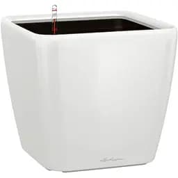 Вазон Lechuza Quadro Premium LS, 17 л, білий (16160)