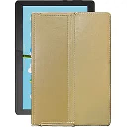 Чехол StatusCASE из экокожи для планшета Lenovo Tab M10 GHD X605FC Бежевый