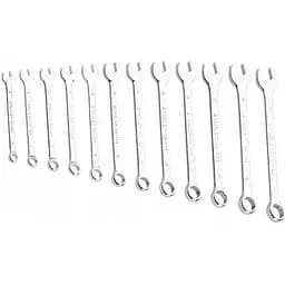 Ключи комбинированные Stanley М8-М19 хром-ванадиевые комплект 12 шт. (STMT82843-0)
