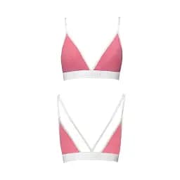 Спортивний топ із подвійними бретелями Passion PS007 TOP pink L - мініатюра 3