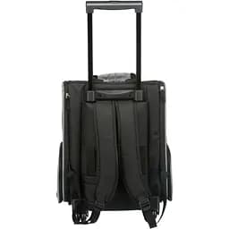 Сумка-рюкзак для собак Trixie Trolley, поліестер, до 8 кг, 32х45х25 см, чорна із сірим - мініатюра 3