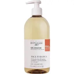 Гель для душу Byphasse Back To Basics, для сухої та дуже сухої шкіри, 750 мл (773954)