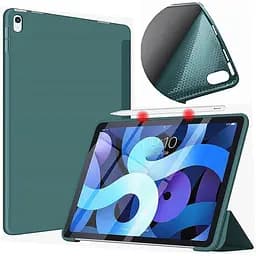 Чохол-книжка BeCover Tri Fold Soft TPU Silicone для Apple iPad Air 11" M2/M3 2024/2025 Dark Green (711406) - мініатюра 3