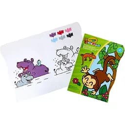 Розмальовка Crayola Mini Kids Джунглі, 16 сторінок (25-1480-3) - мініатюра 2