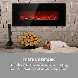 Електричний камін Klarstein Lausanne Long 1600 Вт 40 м² (10034251) - мініатюра 5