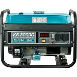 Генератор газово-бензиновий Konner&Sohnen KS 3000G [107776] - мініатюра 2