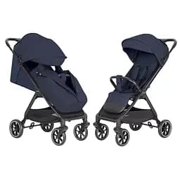 Прогулянкова коляска Carrello Forza CRL-5535 Aero Blue легка 7 кг автоматичне складання EVA-колеса - мініатюра 2