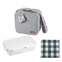 Сумка для обідів Bergner Walking anywhere 23X22X13.5 см (BG-3652-GY)