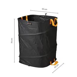 Садовий мішок Fiskars Ergo™ Pop-up M, 175L (1028372) - мініатюра 2