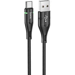 Дата кабель Hoco U93 "Shadow" Type-C (1.2 m) Чорний