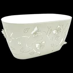 Горшок для цветов Alyaplastik балконный 3D, 4.1 л, бежевый (ALY111beige)