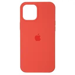 Чехол-накладка силиконовый противоударный для Apple iPhone 12 mini, панель с защитой всего корпуса, софт тач, pink citrus, ArmorStandart (ARM57603)