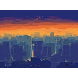 Картина за номерами ArtCraft Оповитий сутінками 40х50 см 11205-AC