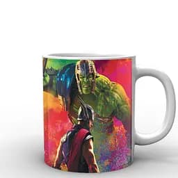 Кухоль GeekLand Тор Thor vs Hulk Ragnarok TH.02.029 330 мл білий