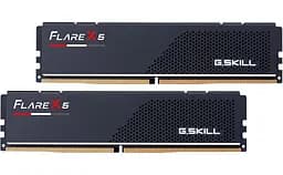 Модуль памяти G.Skill DDR5 64GB (2x32) Flare X5 6000Mhz Black AMD EXPO (F5-6000J3040G32GX2-FX5)