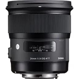 Об'єктив Sigma AF 24mm f/1.4 DG HSM Art Canon EF (00-85126-40154-2) [88488] - мініатюра 2
