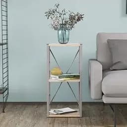 Етажерка 3/34 Серії Коннект 73x34x28 сірий ДСП Дуб Сан-Марино 16мм FRD-104302