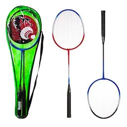 Набір для бадмінтону BT-BPS-0093 №538 безшовний, 2 ракетки з крученим шнуром, у сумці (В асортименті)