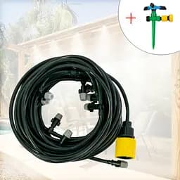 Система туманоутворення 10м та зрошувач обертовий для саду Patio Mistcooling Lit BD-10FT - мініатюра 2