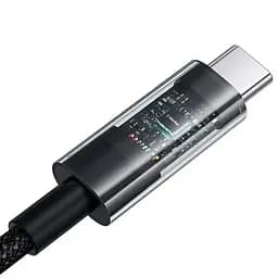 Дата кабель Baseus Gem Fast Charging Type-C to Type-C 100W (2m) (P10373000111-01) Cluster Black - мініатюра 5