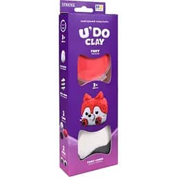 Набор для лепки Strateg U'DO Clay Сказочные кубики Лисенок  (31073)