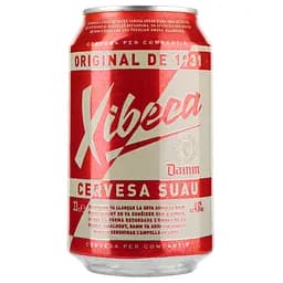 Пиво Xibeca, светлое, фильтрованное, 4,3%, ж/б, 0,33 л (787864)