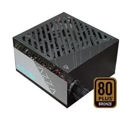 Блок живлення Azza 650 Вт Black, 80+ Bronze, 12 см, 2xMolex / 6xSATA / 1x16-pin / 2x6+2-pin / 1x20+4-pin / 1x4+4-pin, захист OVP/OPP/SCP/UVP/OCP/OTP, ATX3.1 (PSAZ-650B(ATX3.1)) - мініатюра 2