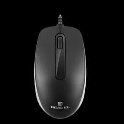 Миша REAL-EL RM-217 Black (EL123200038) - мініатюра 2