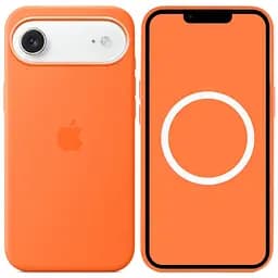 Чохол Epik Silicone case AAA with Magsafe and Animation для Apple iPhone 17 Air 6.5" Orange