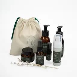 Дорожній набір по догляду за волоссям з легкою маскою LOVELLIE