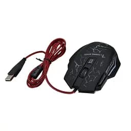 Ігрова миша c підсвічуванням геймерські миші провідні USB Gaming Mouse X7 RGB 4800 dpi - мініатюра 7