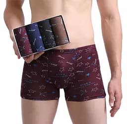 Комплект трусів боксери підліткові 4 шт. XXXXL Різнобарвний