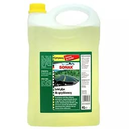 Омивач скла літній Sonax Лимон, 4 л