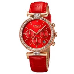 Наручний годинник жіночий 2089RGRD Rose Gold-Red Skmei acs0030309
