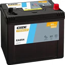 Акумулятор Exide Premium EA654 65Ah Asia Ев (-/+) 580EN 232x175x225 мм