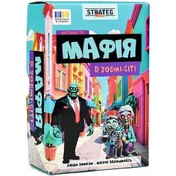 Настольная игра Strateg Мафия Зомби-сити 30829 12 карточек инструкция