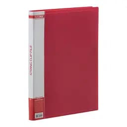 Папка пластиковая со скоросшивателем Buromax А4 красная (BM.3407-05)